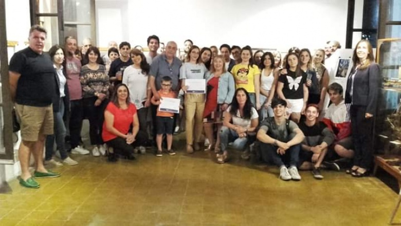 SE INAUGURÓ LA MUESTRA DE LUCIA Y MARCELO PERNIGOTTI
