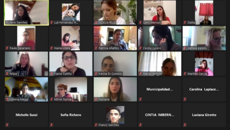 Charla virtual sobre la violencia en distintos escenarios: Ley de emergencia y grooming.