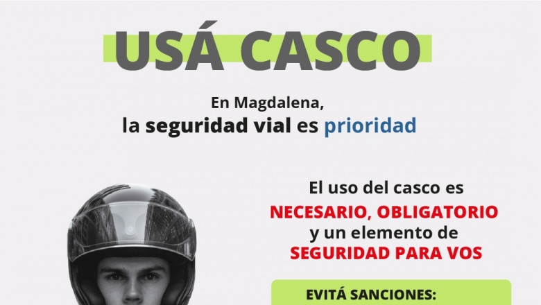 "Casco Obligatorio: El Municipio Lanza Campaña de Cero Tolerancia para Motociclistas"