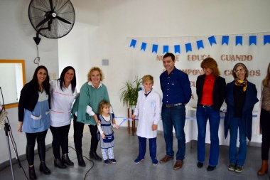 *SE INAUGURARON OBRAS DE AMPLIACIÓN EN LA ESCUELA DE FERRARI* 