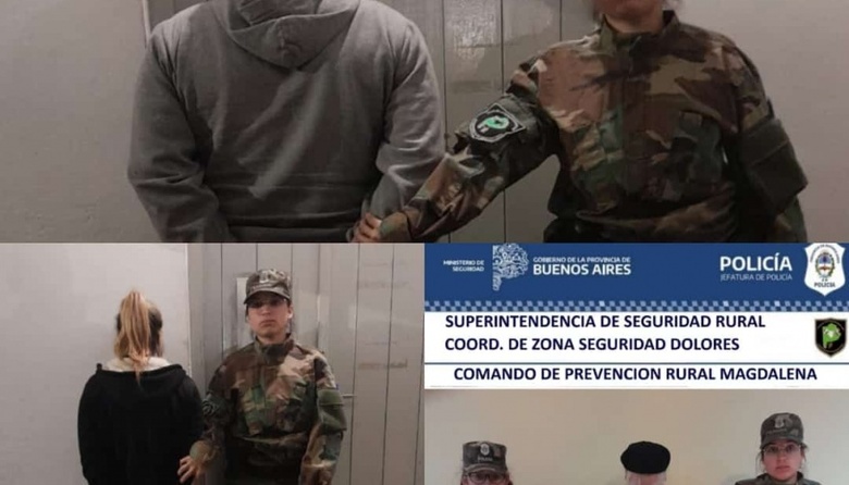 Robo, allanamiento, detención y drogas