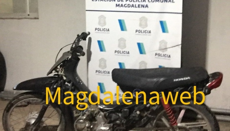 SECUESTRO DE CINCO MOTOCICLETAS