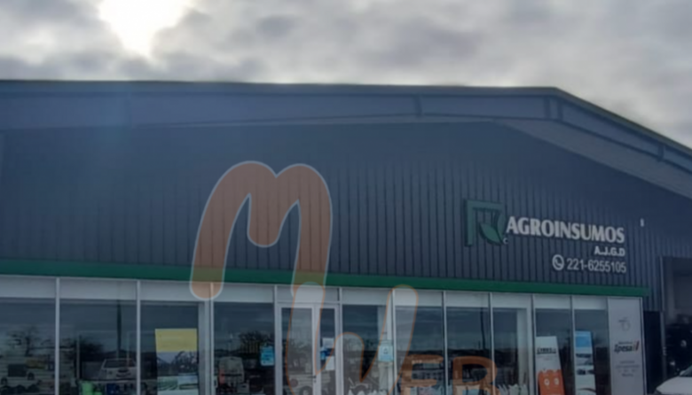 Robaron el Agro Insumo ubicado en Ruta 36 y 708