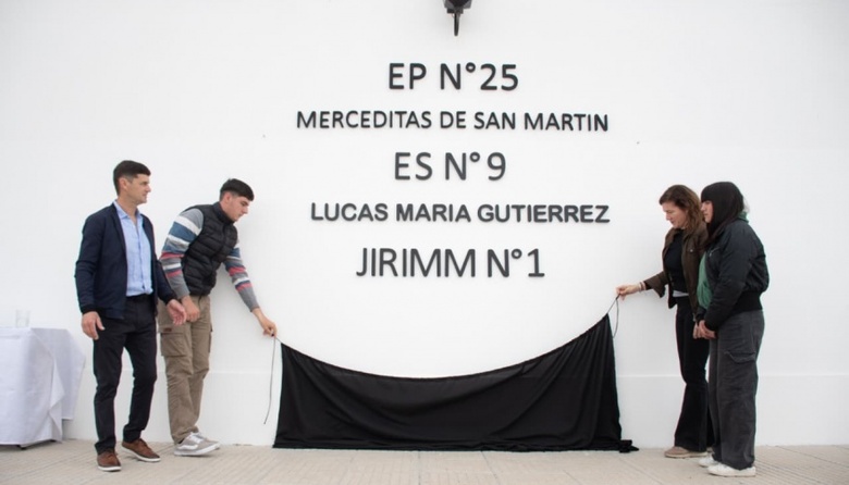 La Escuela Secundaria Nº 9 del Paraje Gutiérrez ya lleva el nombre “Lucas María Gutiérrez”
