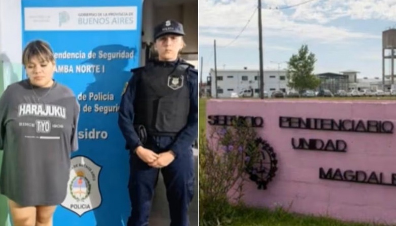 Morena Rial, detenida en la Unidad 51 de Magdalena