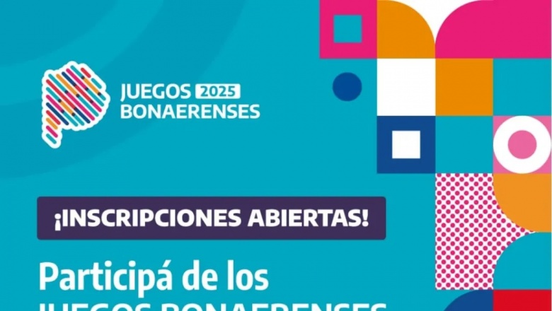 Ya está abierta la inscripción para los Juegos Bonaerenses 2025