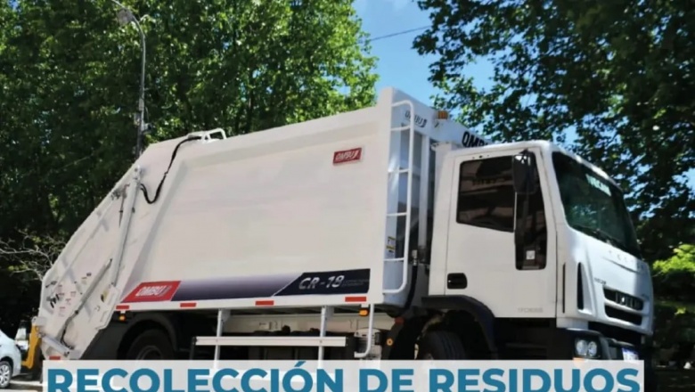 Informan el cronograma de recolección de residuos para el fin de semana largo