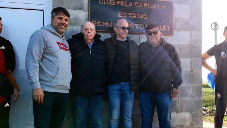 Villa Garibaldi inauguró su cancha: un sueño colectivo que ya es realidad