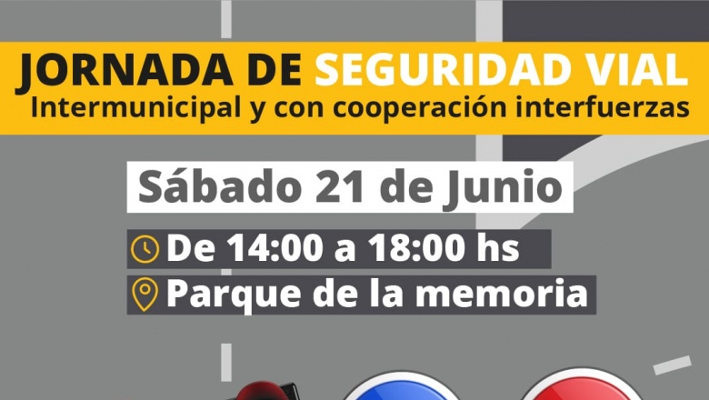 Seguridad vial, cooperación y compromiso ciudadano en el Parque de la Memoria