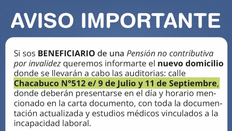 Auditorías de Pensiones por Invalidez: información clave para beneficiarios