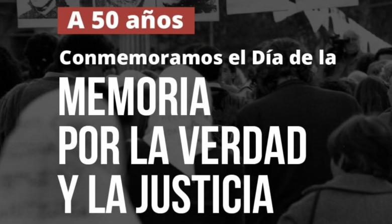 Magdalena invita a dos jornadas culturales por la Memoria, la Verdad y la Justicia