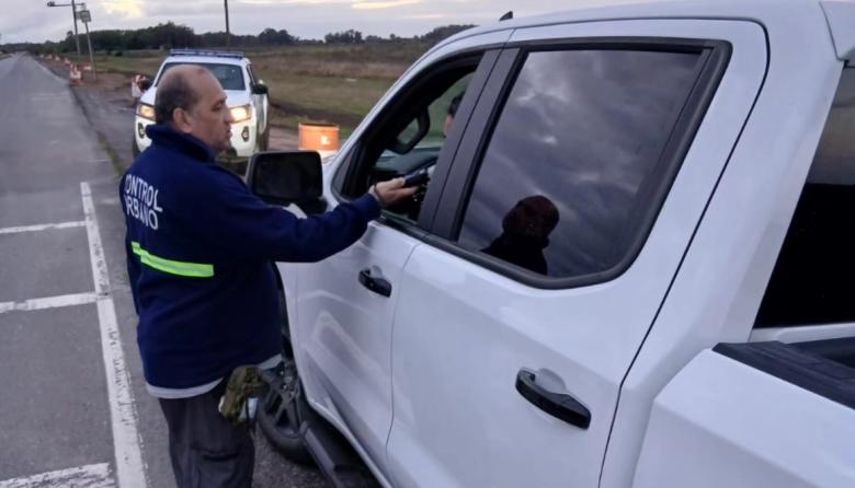 Punta Indio reforzó los controles viales durante el fin de semana pasado y detectó dos casos positivos de alcoholemia