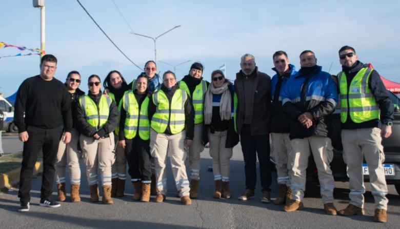 Magdalena fue sede de la 2° Jornada de Seguridad Vial con participación de fuerzas locales y provinciales