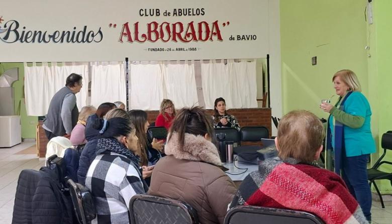 Bavio vivió un nuevo encuentro sobre envejecimiento saludable y cuidados cotidianos