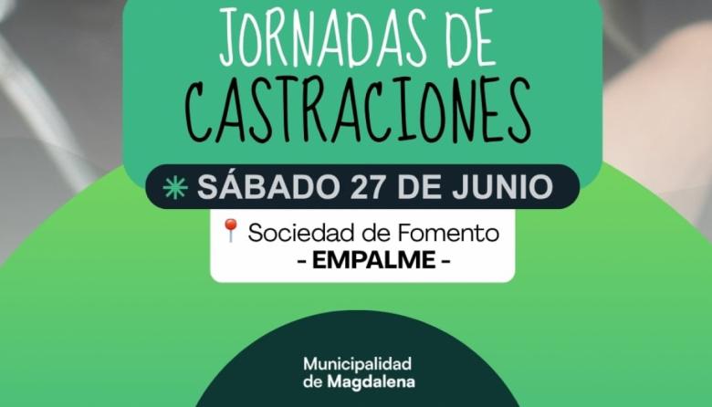 Habrá una nueva jornada gratuita de castraciones en Empalme