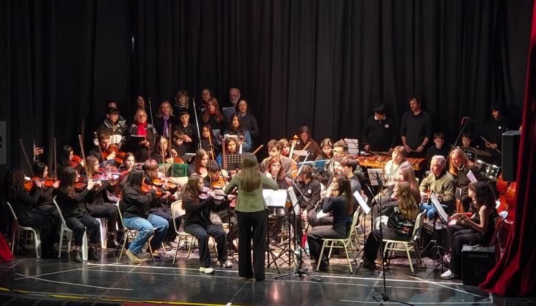 El Teatro Español se llenó de música en un nuevo Encuentro de Orquestas