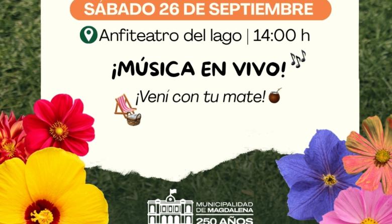 Magdalena celebra la llegada de la primavera con música en vivo en el Anfiteatro del Lago