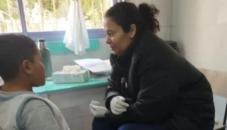 La Salud Escolar llegó a la Escuela Nº 27 de Pearson con controles para los estudiantes