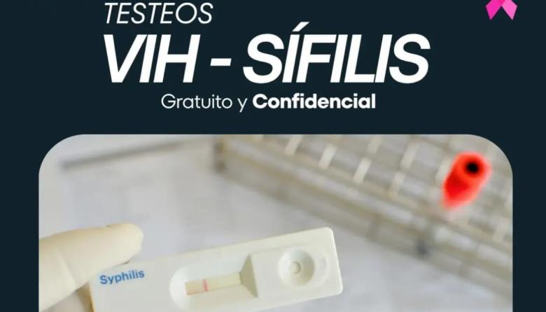 Octubre Rosa: Magdalena realiza testeos gratuitos de VIH y sífilis en el Hospital Santa María Magdalena