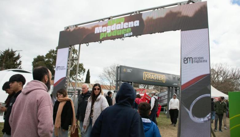 Más de 40.000 personas acompañaron el regreso de la Expo Magdalena Produce