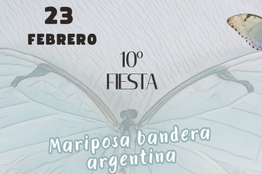 Magdalena celebra el décimo aniversario de la Mariposa Bandera Argentina