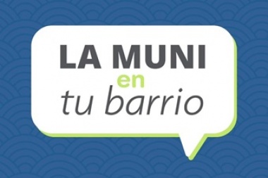 La Muni en el barrio La Familia: servicios, salud y cultura cerca de tu casa