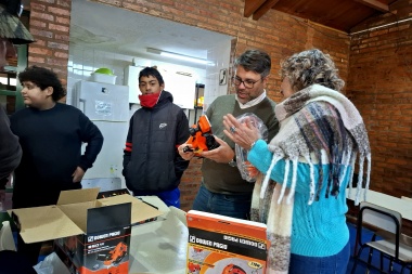 La Escuela Especial N°501 recibió nuevas herramientas para fortalecer su taller