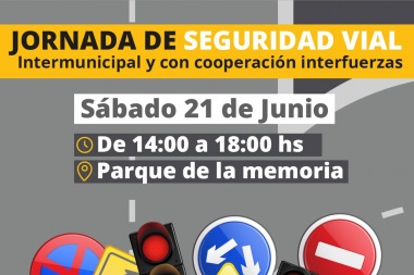Seguridad vial, cooperación y compromiso ciudadano en el Parque de la Memoria