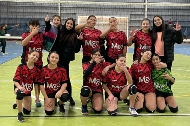Pleno de victorias para la Escuela Municipal de Vóley de Magdalena