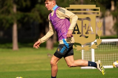 Mikel Amondarain, de Racing de Bavio a la Selección Argentina Sub-20