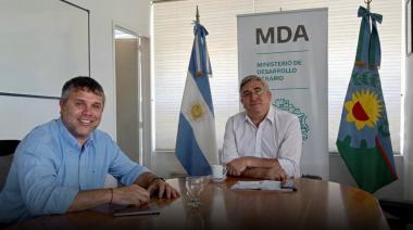 Magdalena gestiona apoyo provincial para fortalecer los caminos rurales