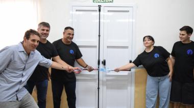 Vieytes celebró los 85 años de su Sociedad de Fomento y recibió materiales para el futuro polideportivo