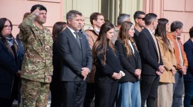 Magdalena celebró el 216° aniversario de la Revolución de Mayo en Plaza San Martín