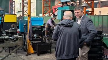 Hourcade visitó Tormecan y reforzó el proyecto del Parque Industrial de Magdalena