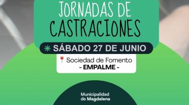 Habrá una nueva jornada gratuita de castraciones en Empalme