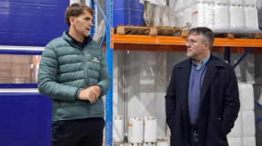 Hourcade recorrió pymes productivas en Bavio y reafirmó el impulso al Parque Industrial de Magdalena
