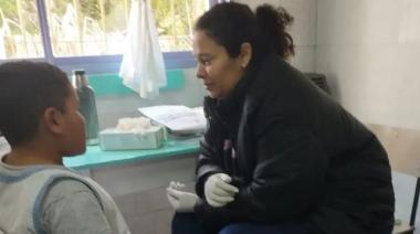 La Salud Escolar llegó a la Escuela Nº 27 de Pearson con controles para los estudiantes
