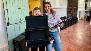 Magdalena Composta: el Municipio entregó equipamiento gratuito y capacitó a vecinos