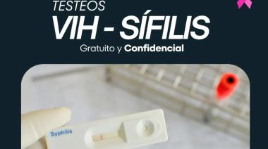 Octubre Rosa: Magdalena realiza testeos gratuitos de VIH y sífilis en el Hospital Santa María Magdalena