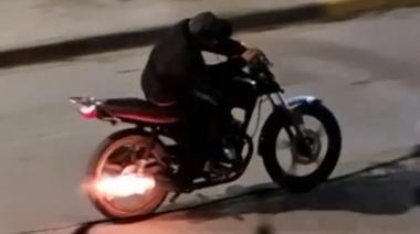 Secuestraron una motocicleta que circulaba por el interior de la Plaza San Martín de Verónica