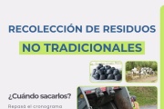 Recolección de residuos no tradicionales: recordatorio para vecinos