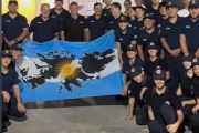 Colocaron una placa en homenaje a Malvinas en el cuartel de Bomberos