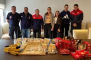 Bomberos recibieron una donación de Nestlé para fortalecer su tarea diaria