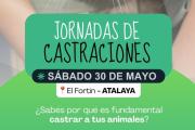 Este sábado habrá una nueva jornada gratuita de castraciones en Atalaya