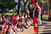 Magdalena celebró el Día del Himno Nacional Argentino en la plaza principal