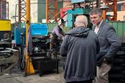 Hourcade visitó Tormecan y reforzó el proyecto del Parque Industrial de Magdalena