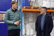 Hourcade recorrió pymes productivas en Bavio y reafirmó el impulso al Parque Industrial de Magdalena