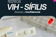 Octubre Rosa: Magdalena realiza testeos gratuitos de VIH y sífilis en el Hospital Santa María Magdalena