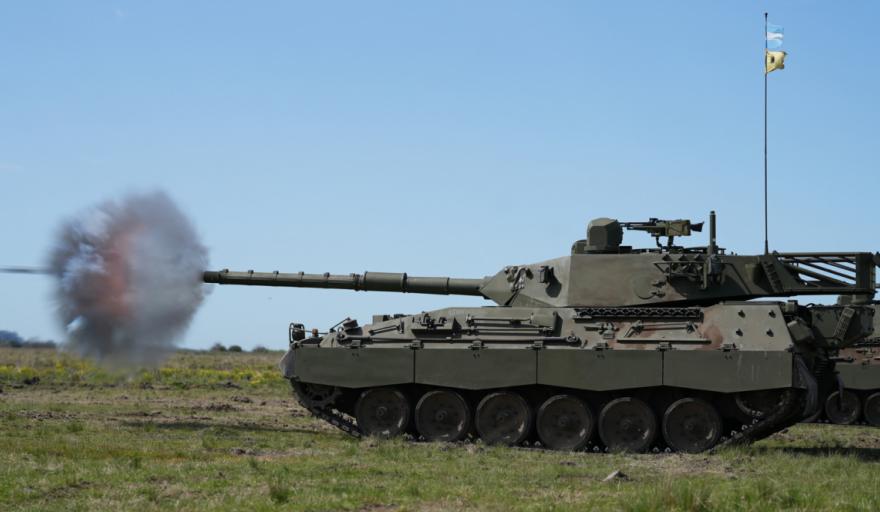 El Ejército incorporó en Magdalena un segundo escuadrón de tanques TAM 2C-A2